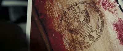 The eagle with the scroll? - National Treasure: Book of Secrets