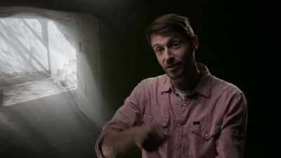 The earth would be loaded
onto huge conveyor belts, - Secret Nazi Ruins