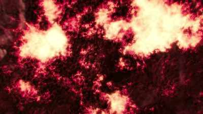 The Earth's
surface soon cooled, - Cosmos: Possible Worlds
