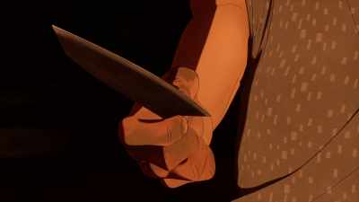 The edge we forge
cuts the line between life and death. - BLUE EYE SAMURAI