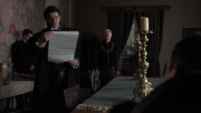 The edict instructs Your Majesty...
 - The Tudors