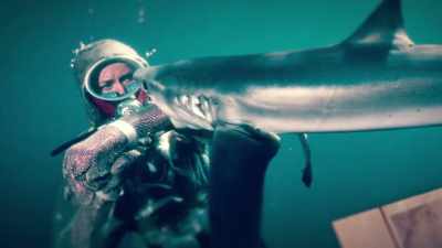The editors gave their referees
a kick in the backside. - Playing with Sharks
