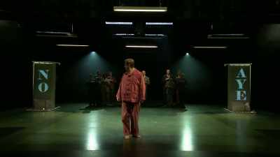 The educated miner,
the stuttering orator, - National Theatre Live: Nye