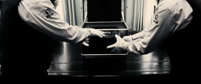 The egg left Paris this morning on its way to RomeIt travels with heavy security and usually with one or more replicasSometimes they even show the replicas without anybody knowingWhen the egg goes on display Monday morningyou'll have 48 hours to steal it - Ocean's Twelve