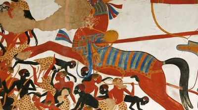 The egyptians portrayed
the kushites - Lost Kingdom of the Black Pharaohs