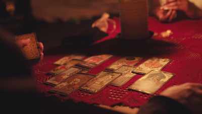 The Eight of Swords, which is indicative - Living for the Dead