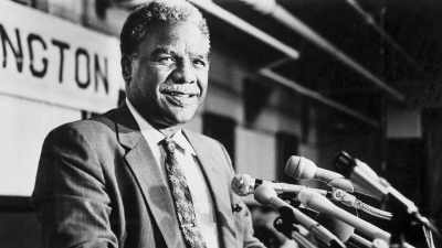 The election
of Harold Washington - Obama: In Pursuit of a More Perfect Union