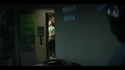 The elevator, you lazy piece of shit. - You