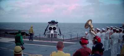 The elevator will
take Recovery 1 - Apollo 11