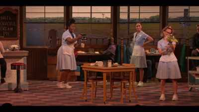 The elf and the turtle. - Waitress: The Musical