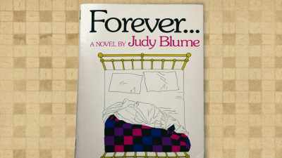 The ellipses after Forever...
dot, dot, dot. - Judy Blume Forever