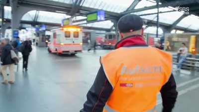 The emergency services are on site, - World's Busiest Train Stations