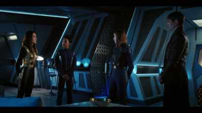 The Emperor narrowly
escaped a violent revolution. - Star Trek: Discovery