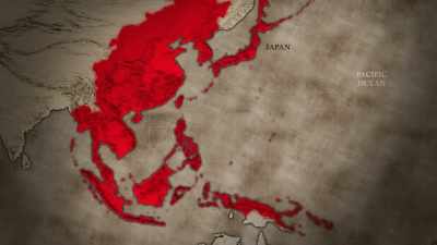 THE EMPIRE RACES
INTO THE NORTH PACIFIC - The Pacific War in Color