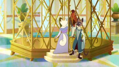 The empress placed the bird inside the cage - Stillwater