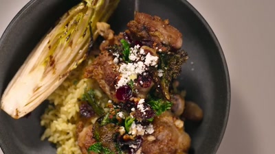 The endive and the mustard green
makes it a lot more interesting. - Cook at all Costs