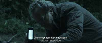 The engine sensor's probably
stuck on "stop". - The Invisible Guest
