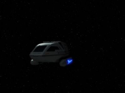 The Enterprise appears to be adrift. - Star Trek: The Next Generation