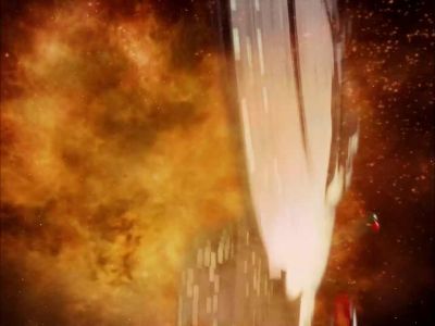 The Enterprise is drawing their fire. - Star Trek: The Next Generation