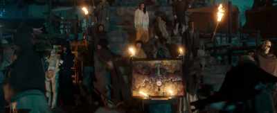 The entire city burst into flames! - Prisoners of the Ghostland