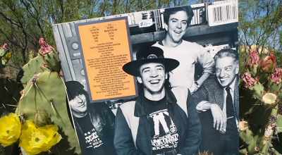 The entire LP was recorded
in Jackson Browne's studio. - Jimmie & Stevie Ray Vaughan: Brothers in Blues