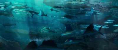 The entire ocean has
begun gathering together. - Children of the Sea