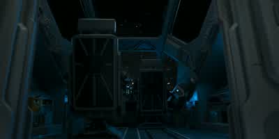 The entire starfield just disappeared. - Halo