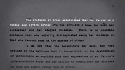 "The evidence at trial
established that Ms. Farrow - Allen v. Farrow