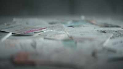 The evidence team catalogued and analyzed
each individual receipt. - Missing: The Lucie Blackman Case
