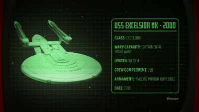 The Excelsior, - The Center Seat: 55 Years of Star Trek