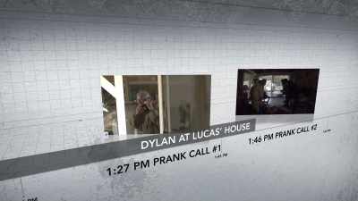 The exfil specialist is Dylan.
This is our second prank call. - American Vandal