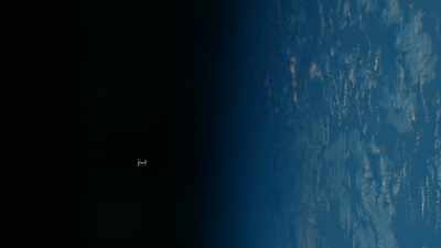 The expedition four crew,
that we have them in sight. - One Strange Rock