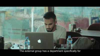 The external group has
a department specifically for... - City of Ghosts