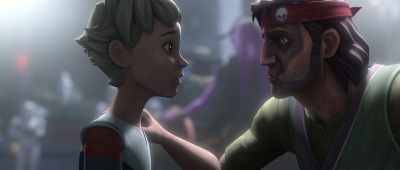 The extra chain code's for you,
so you can leave with Cut and Suu. - Star Wars: The Bad Batch