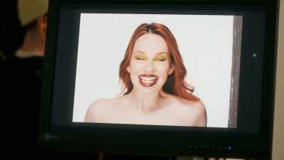 The eye is giving me witchy,
but not good witch. - Glow Up: Britain's Next Make-Up Star