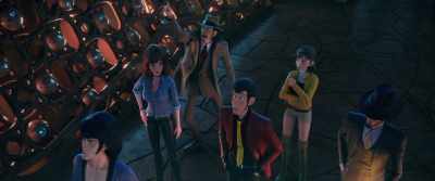 The eyeball is missing on one side! - Lupin III: The First