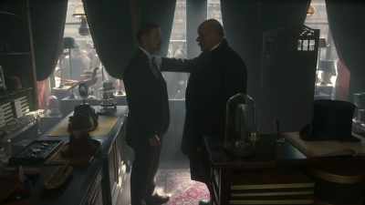 The facial spasms, - The Alienist