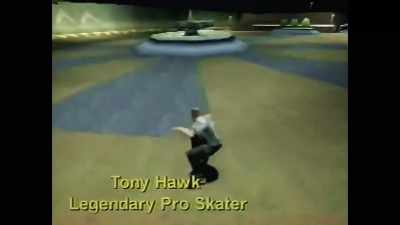 The fact that Activision
was so excited about it - Pretending I'm a Superman: The Tony Hawk Video Game Story