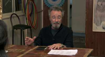The fact that my characters
do whatever it is they do - The Distinguished Citizen