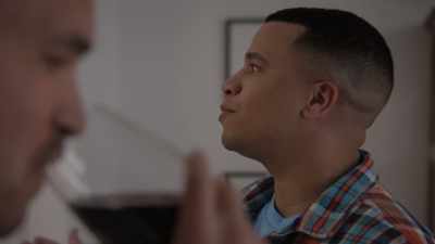 The fact that there are
no Christmas decorations - Christmas of Yes