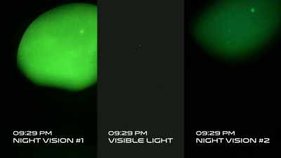 The fact that these things
were solid in color, - A Tear in the Sky