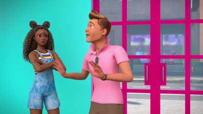 The fam and I
are having a party. - Barbie: A Touch of Magic