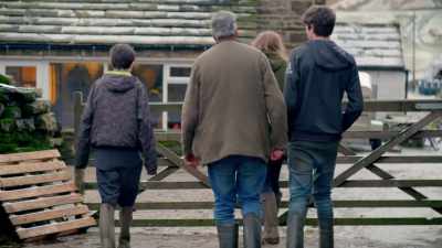 The family has survived
another brutal winter, - Our Yorkshire Farm