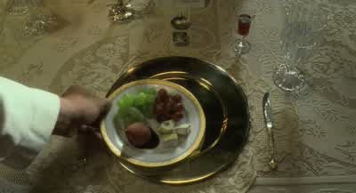 Ahh, the famous Genovian pear and cheese dessert. - The Princess Diaries