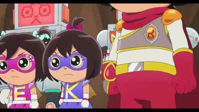 The famous Ryan, Red Titan, - Ryan's World the Movie: Titan Universe Adventure