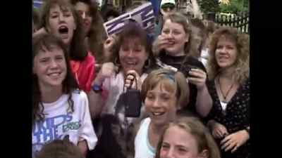 The fanbase for a
boy band is crazy. - Larger than Life: Reign of the Boybands