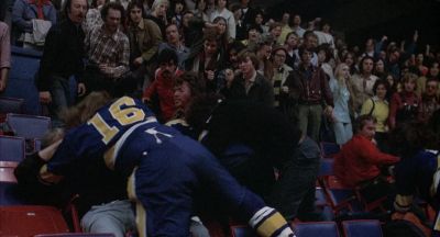 The fans are standing up to them - Slap Shot