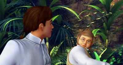 The fast way to see the island. - Barbie as the Island Princess
