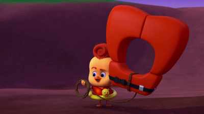 The fastest way
is to throw Scout a life jacket - The Chicken Squad