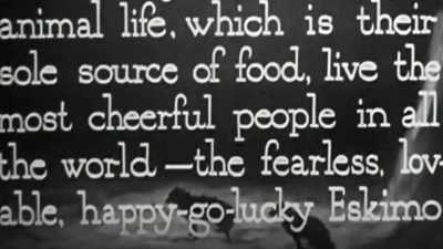 The fearless, lovable,
happy-go-lucky Eskimo. - Almost Human